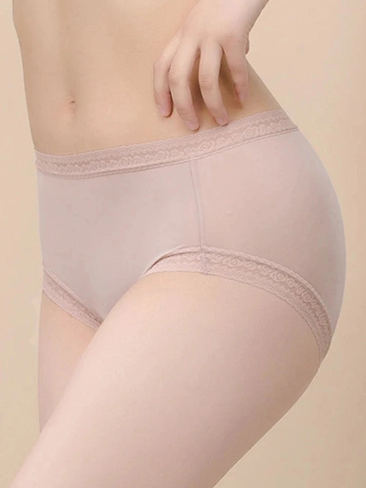 3-Pack Women's Lace Breathable Seamless Underwear