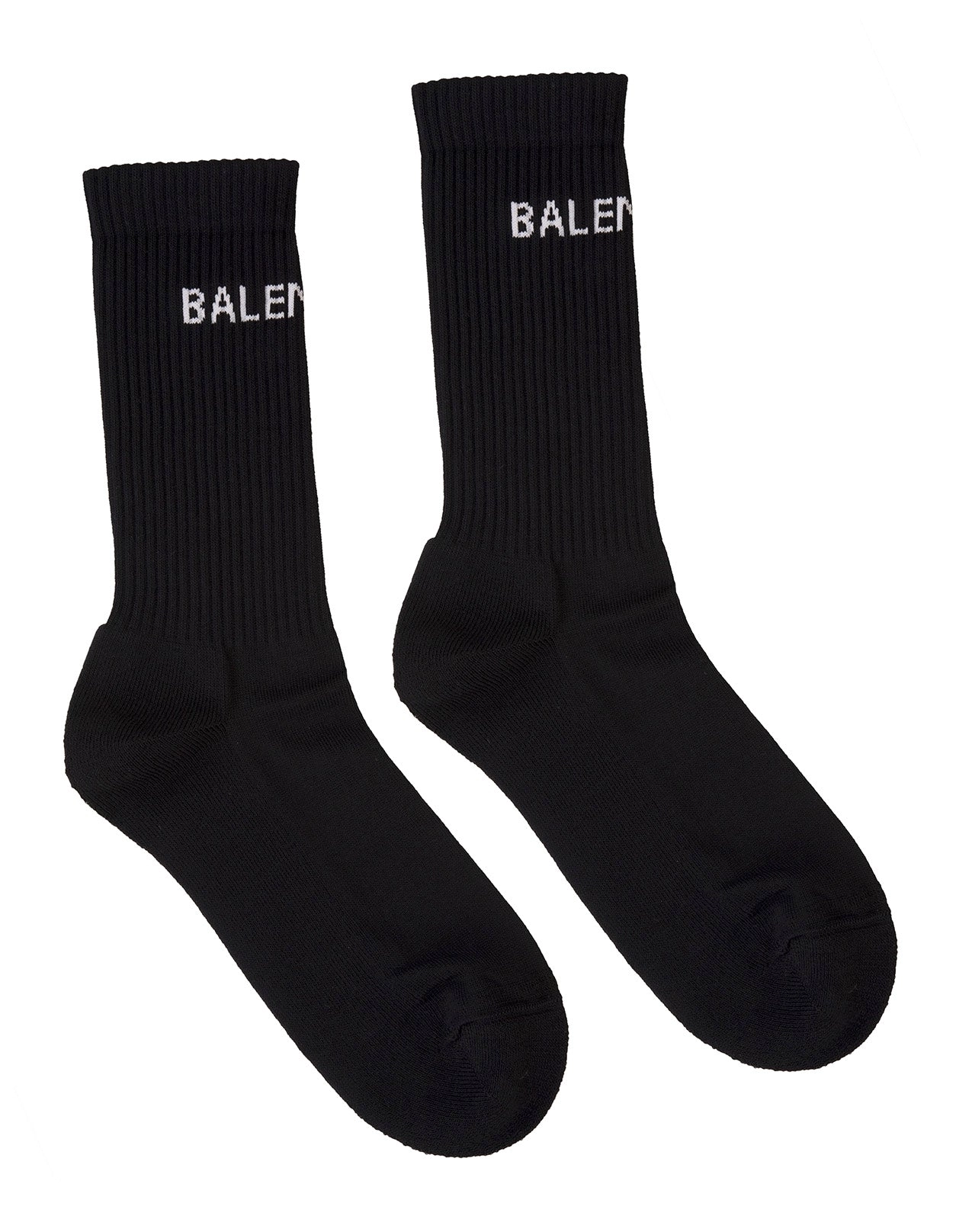 Balenciaga Logo Intarsia Socks