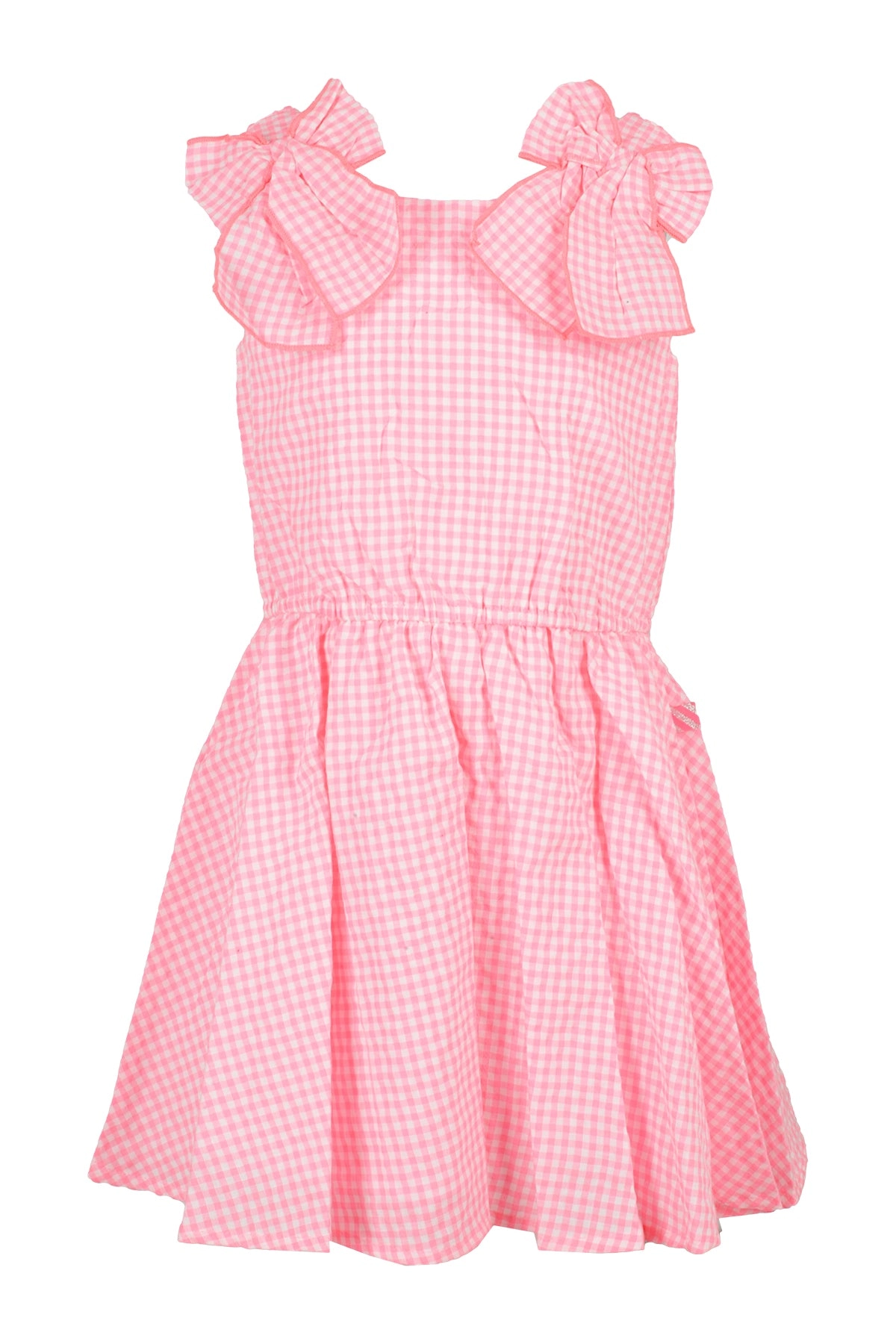 Billieblush Bow Detailed Checked Dress