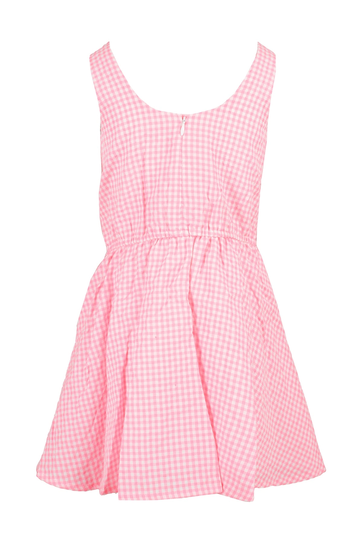 Billieblush Bow Detailed Checked Dress