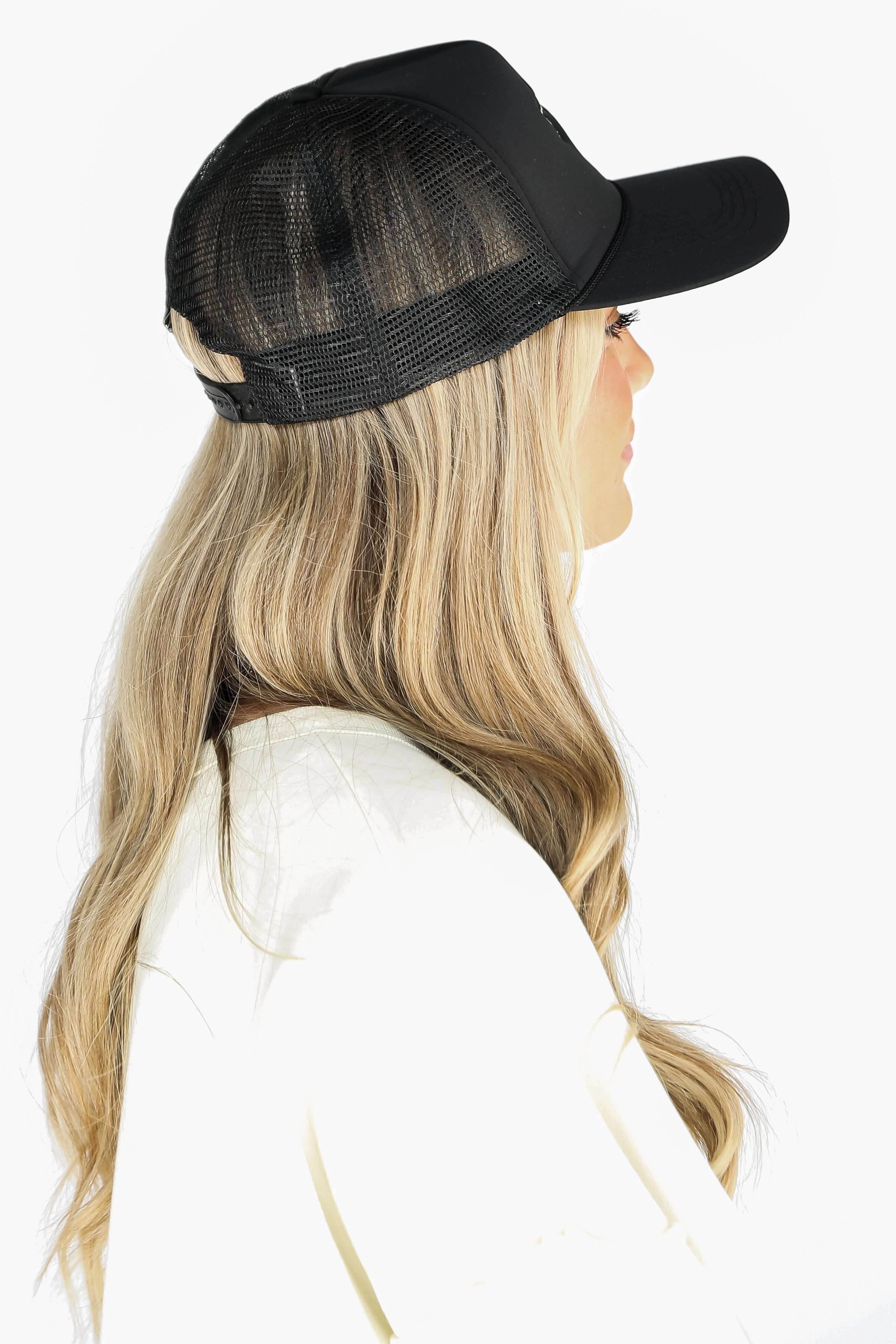 Black Glory Glory Embroidered Trucker Hat