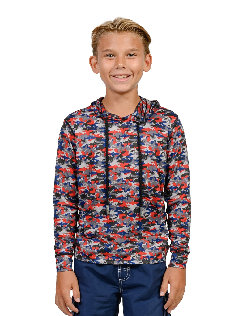 Boys Long sleeve printed hoodie