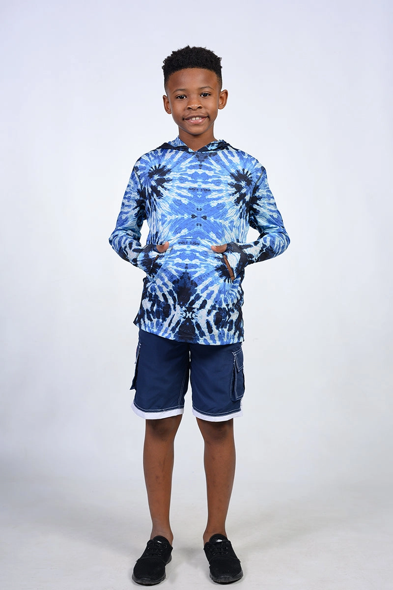 Boys Long sleeve printed hoodie