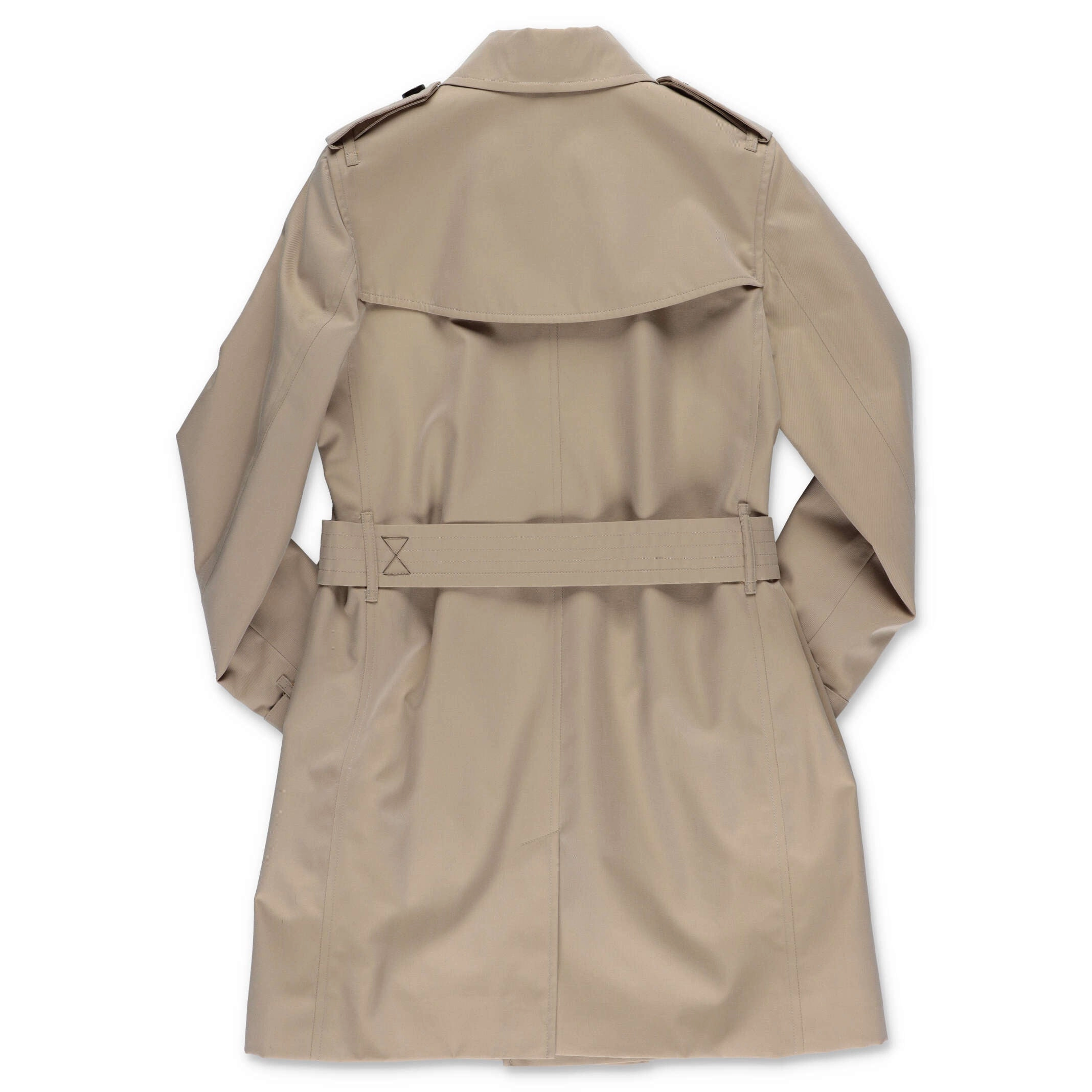 Burberry Kids Belted Gabardine Trench Coat