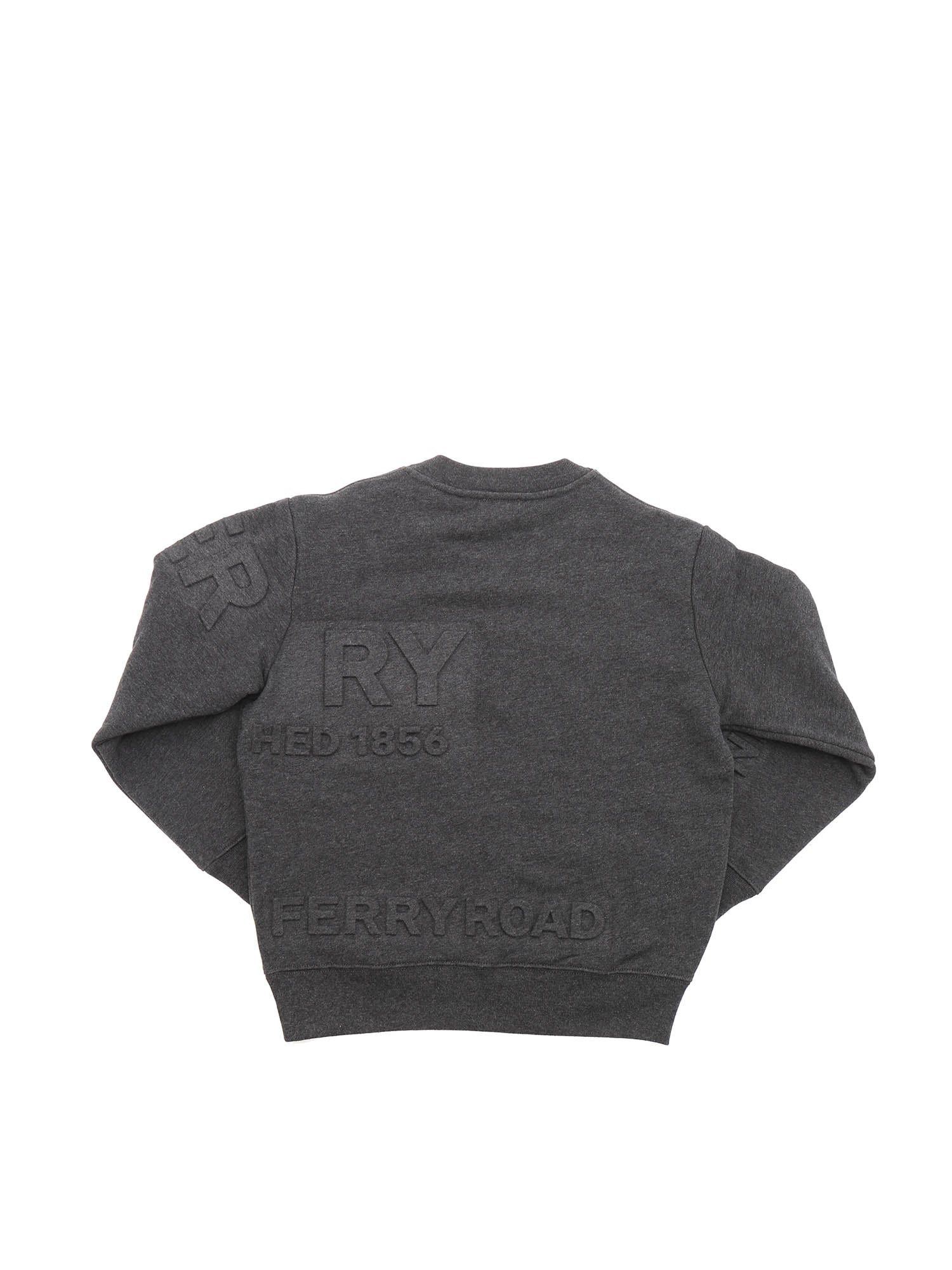 Burberry Kids Logo Embossed Sweatshirt