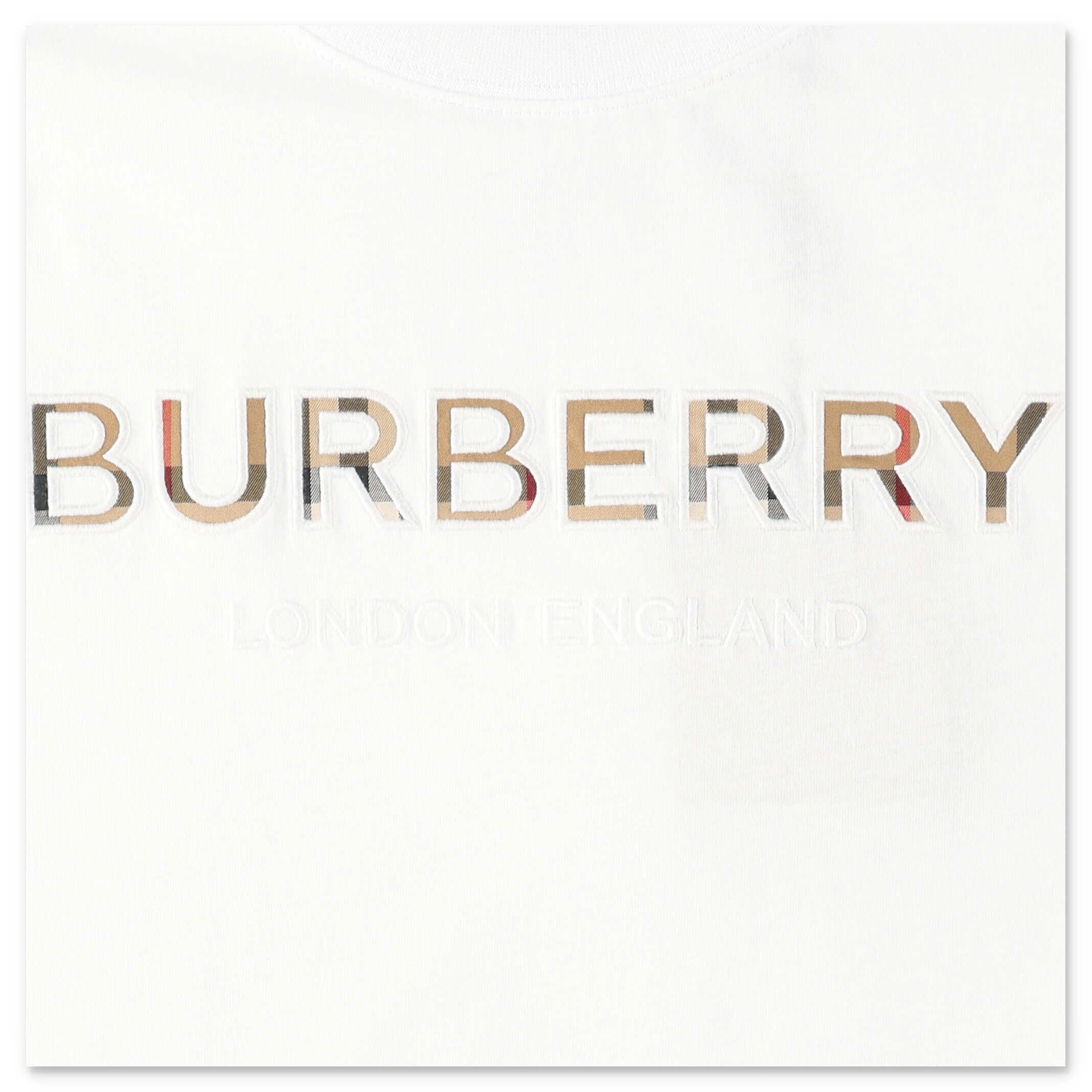 Burberry Kids Logo Print T-Shirt