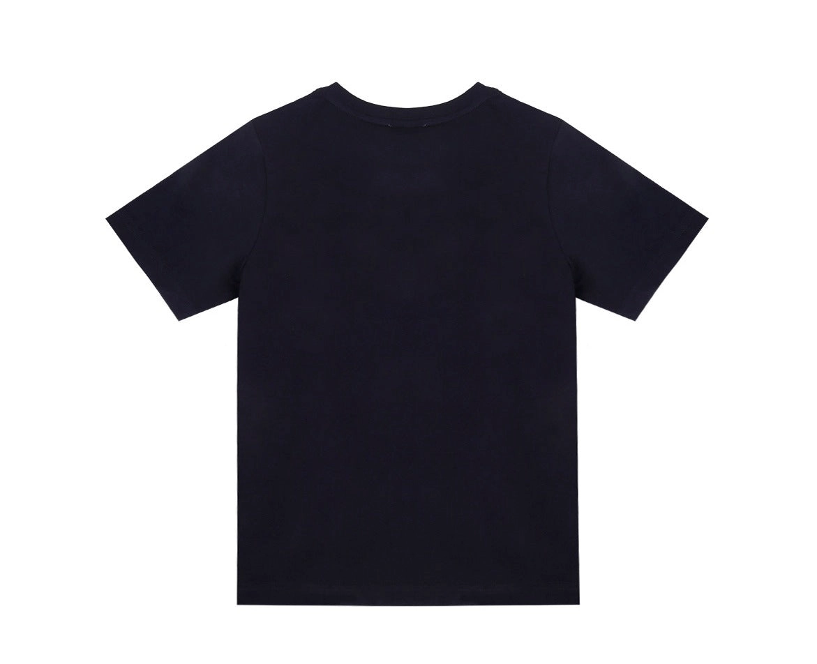 Burberry Kids Logo Printed Crewneck T-Shirt