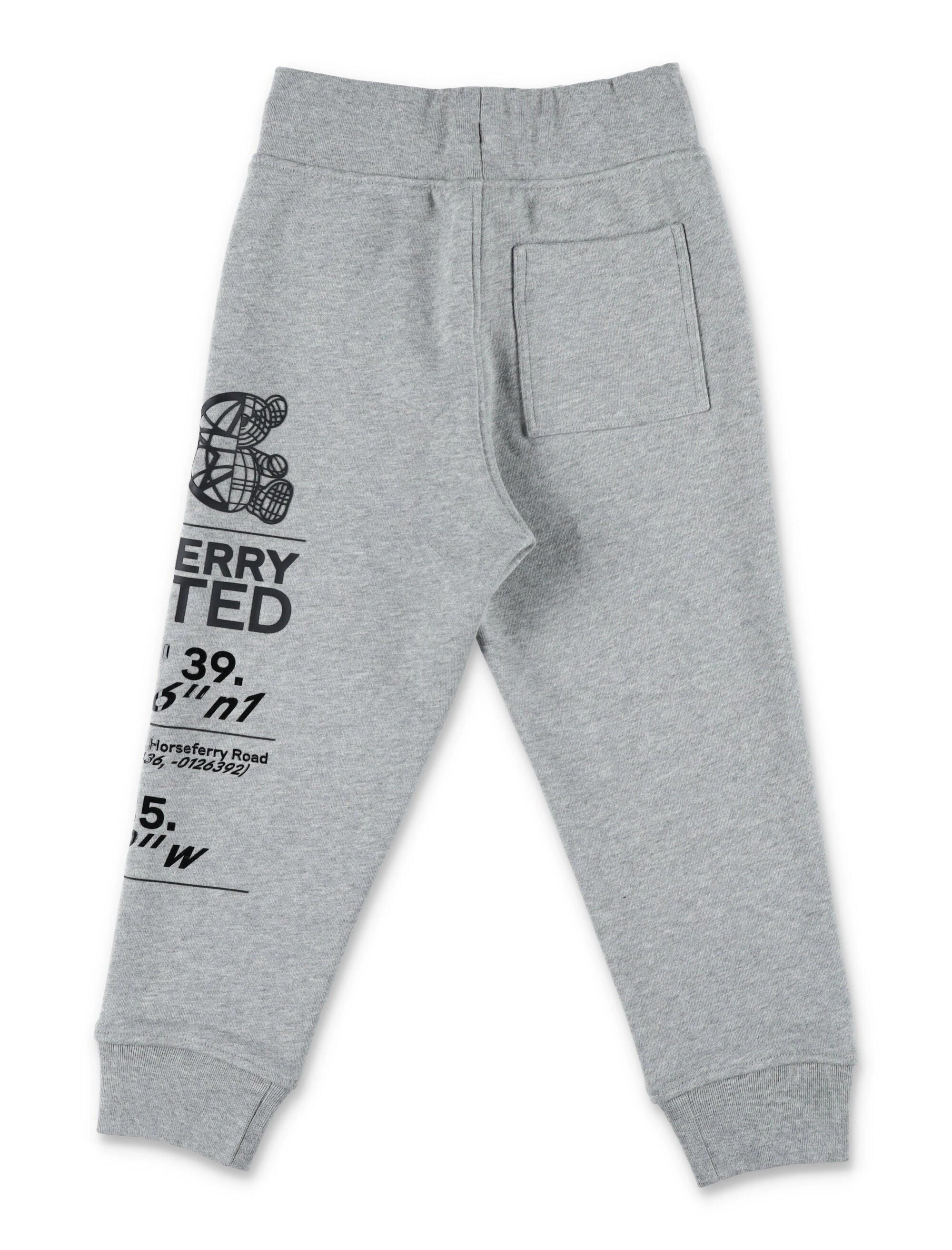 Burberry Kids Logo Printed Drawstring Track Pants