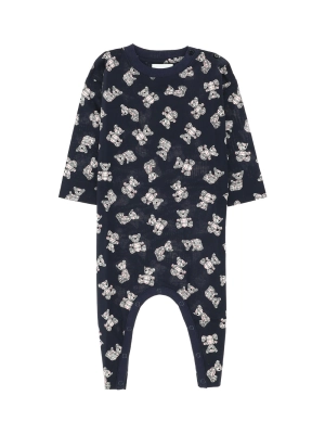 Burberry Kids Thomas Bear Round Neck Babygrow