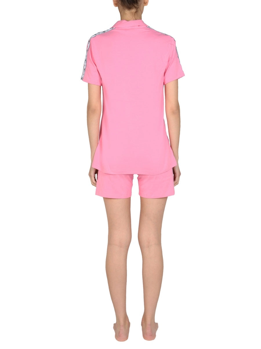 Chiara Ferragni Logo Print Pajamas Set