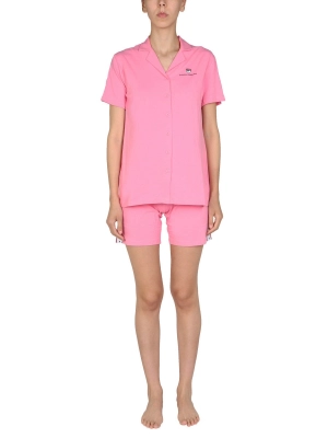 Chiara Ferragni Logo Print Pajamas Set