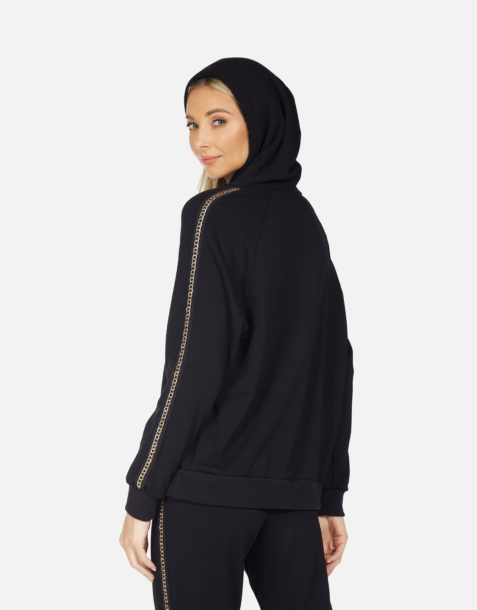 Colima Hoodie w/ Chain Tape Trim