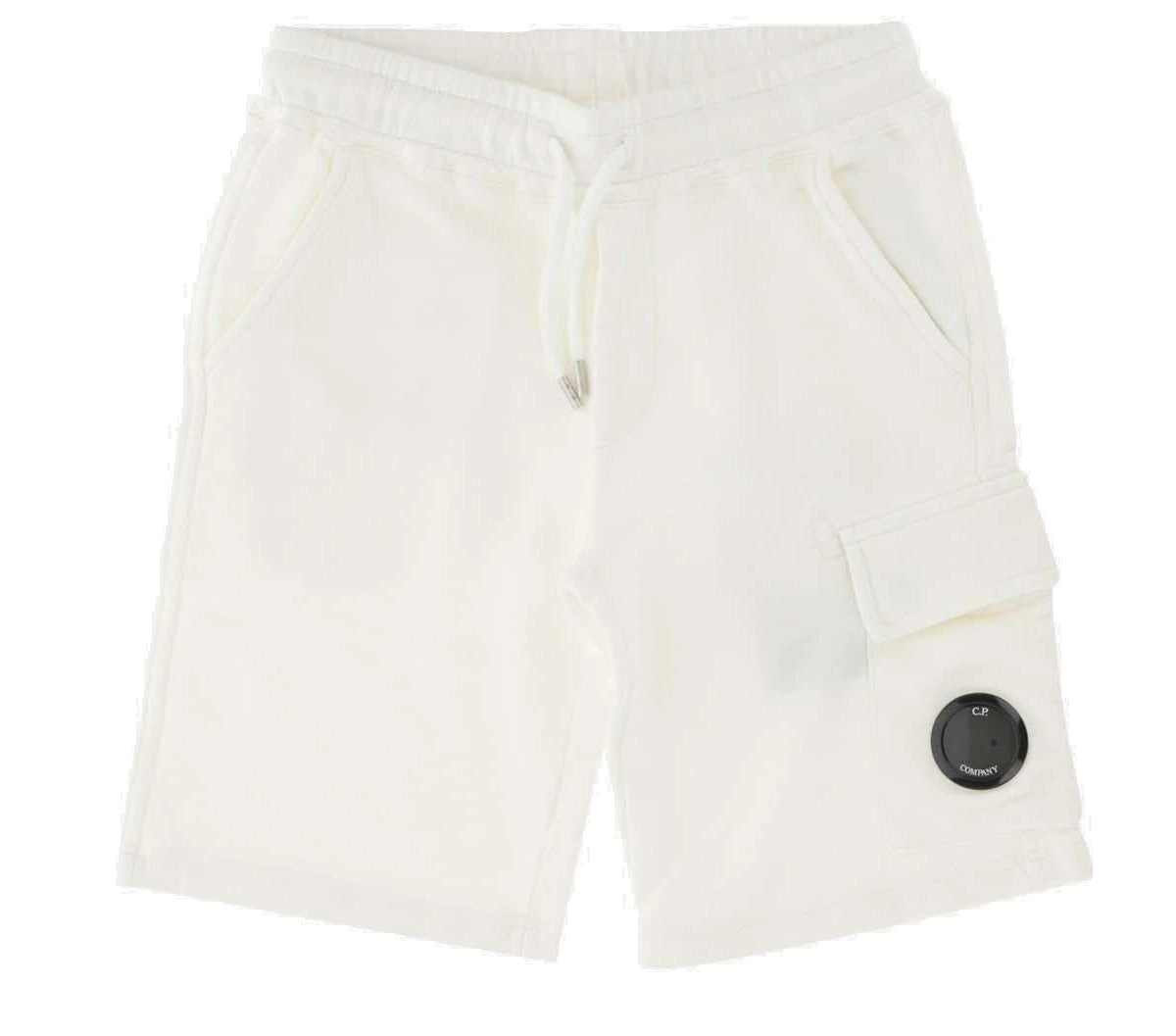 C.P. Company Kids Straight Leg Drawstring Shorts