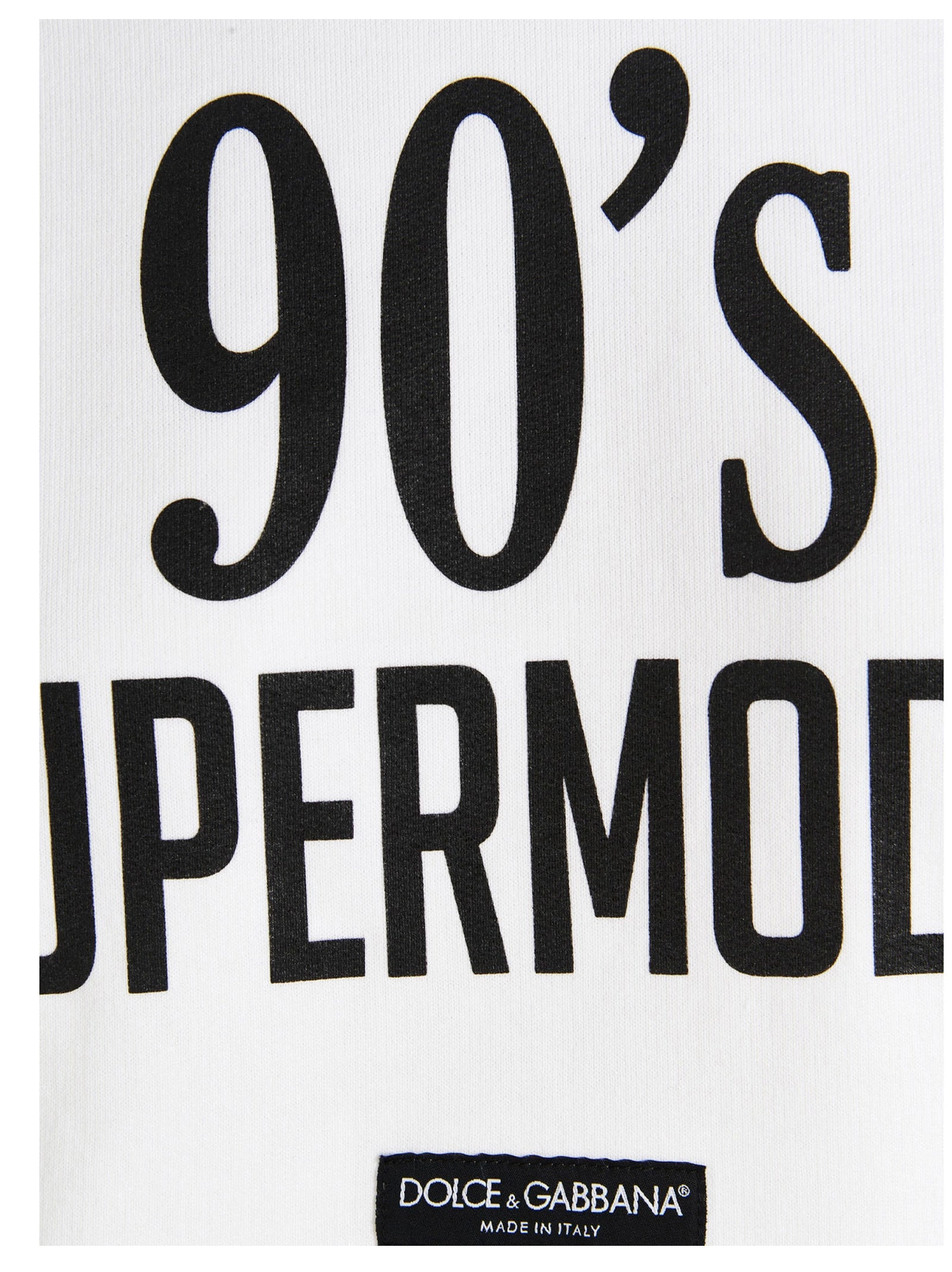 Dolce & Gabbana Kids 90's Supermodel Printed Sweatshirt