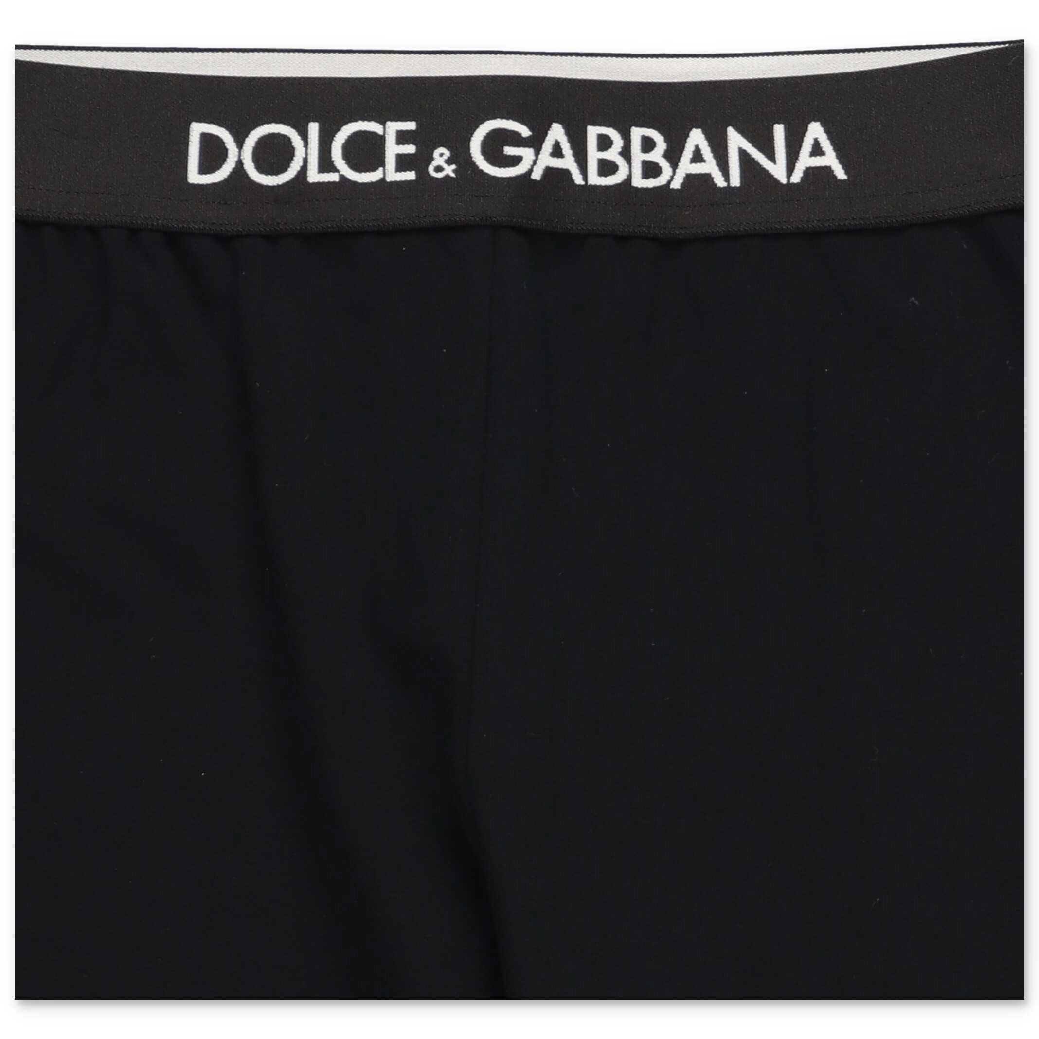 Dolce & Gabbana Kids Logo Waistband Leggings