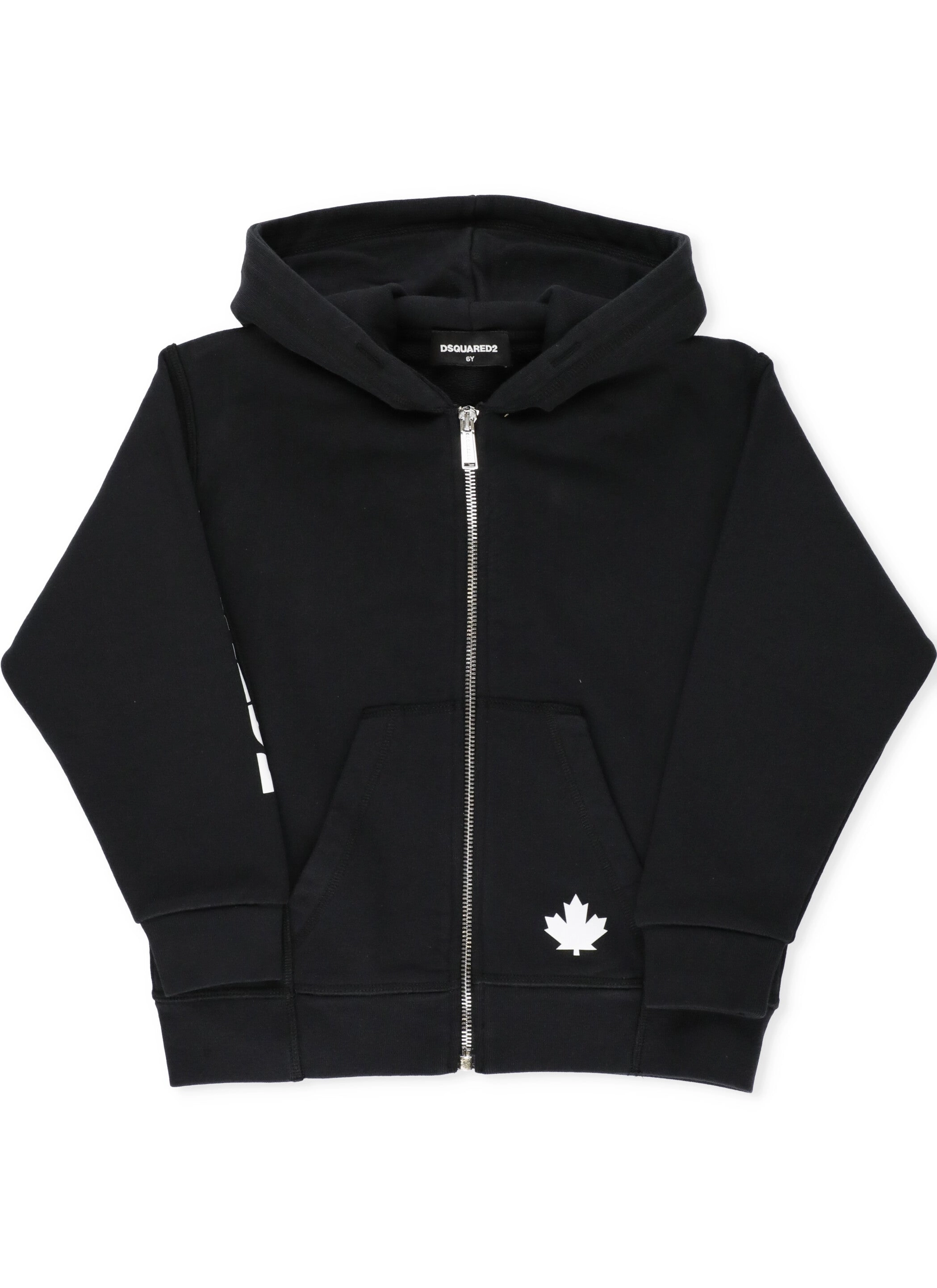 Dsquared2 Kids Hooded Zipped Jacket