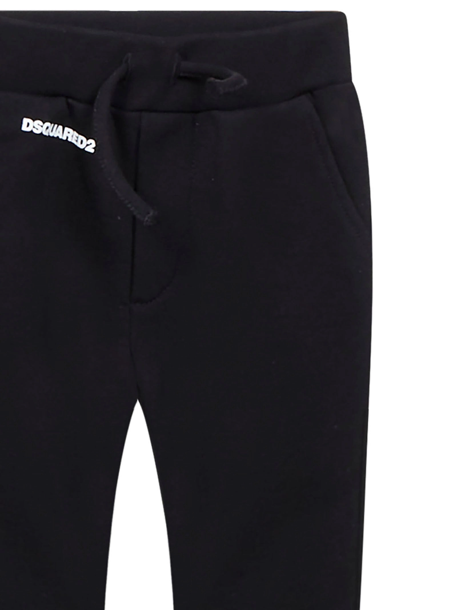 Dsquared2 Kids Logo Printed Drawstring Pants