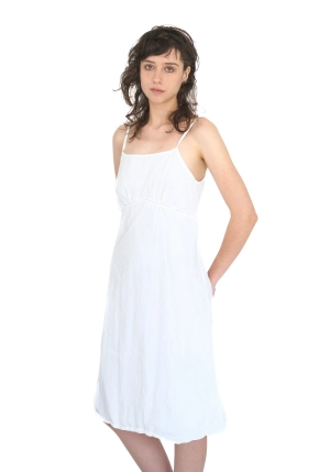 Duchess Slip, White