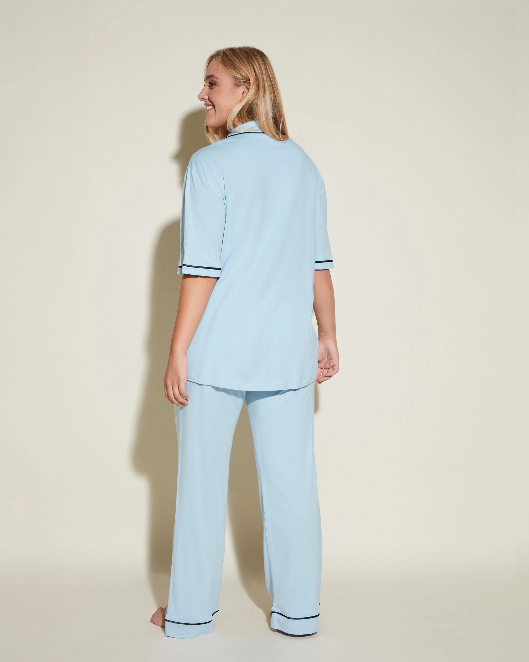 Ensemble Pyjama Haut  À Manches Courtes Et Pantalon