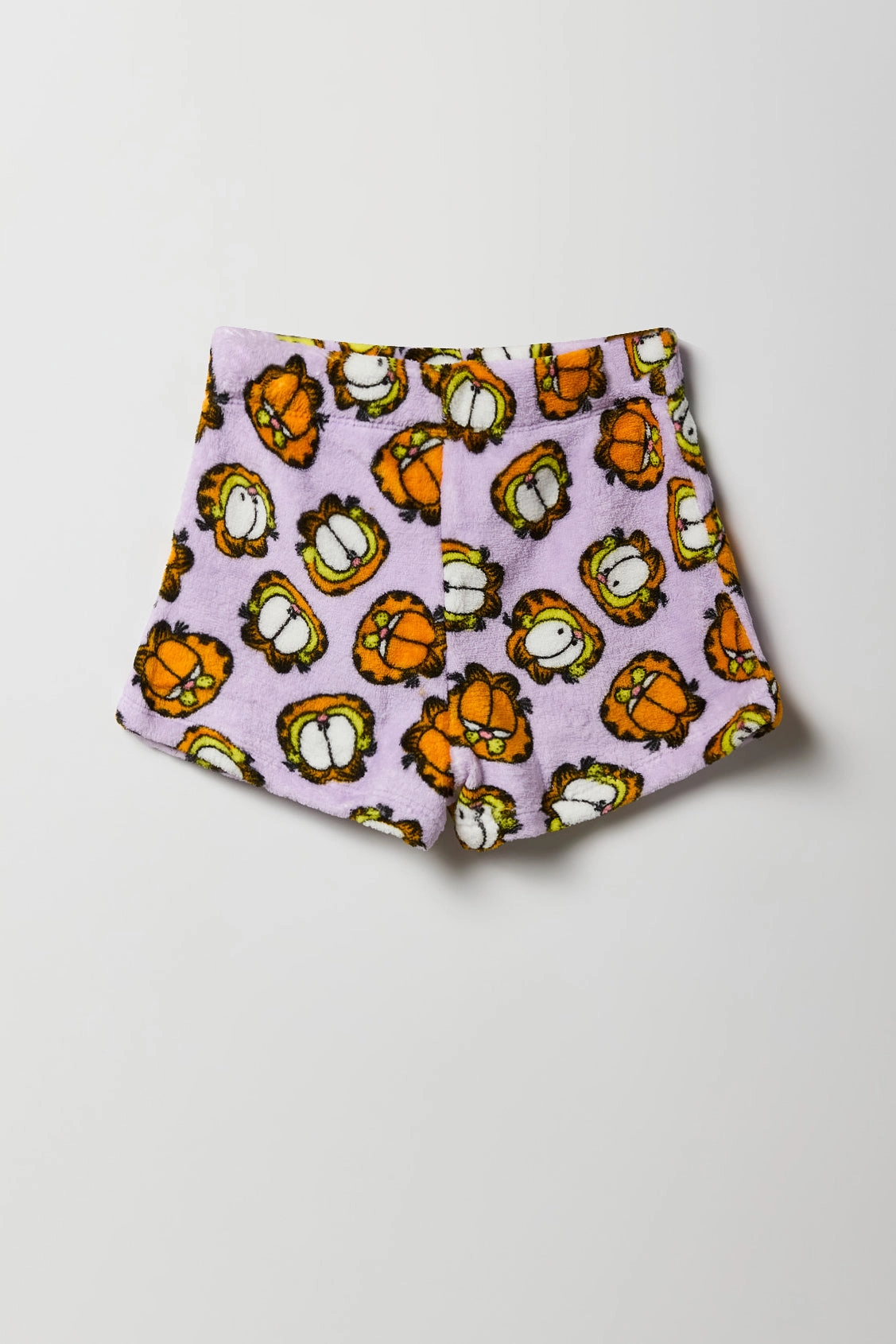 Ensemble pyjama avec t-shirt et short à imprimé Garfield pour fille
