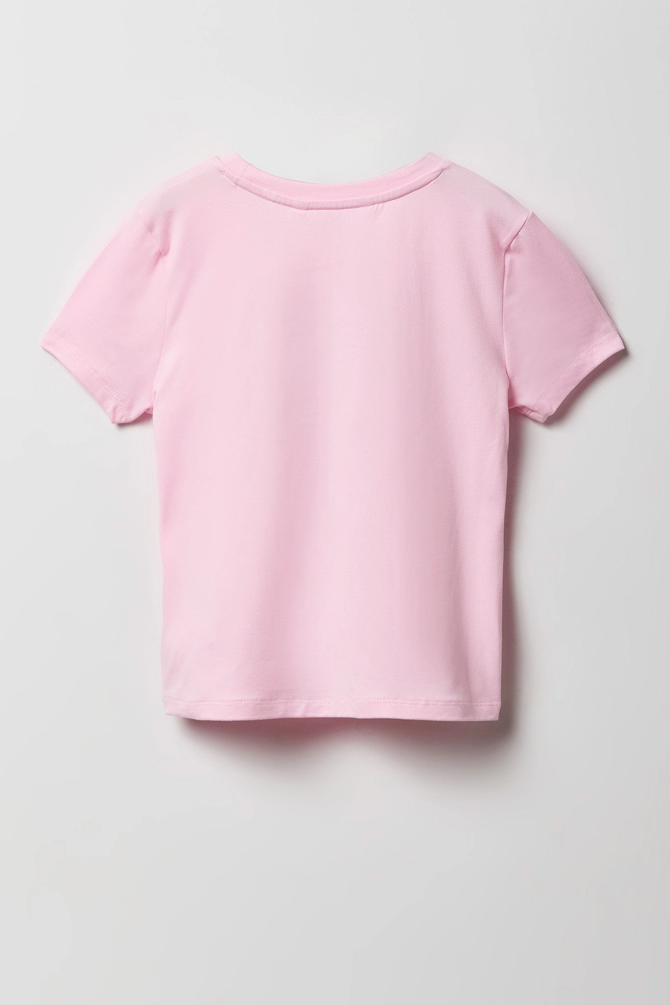 Ensemble pyjama avec t-shirt imprimé et short en peluche pour fille