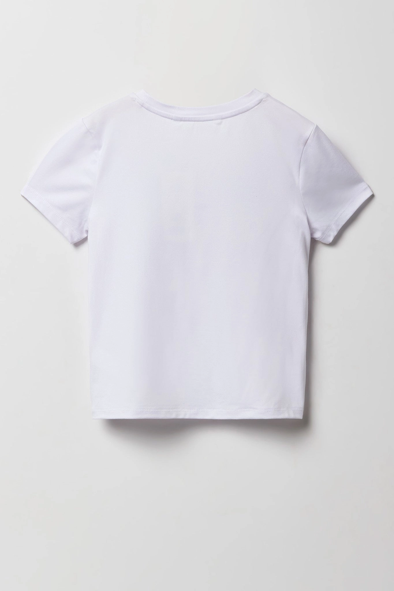 Ensemble pyjama avec t-shirt imprimé et short en peluche pour fille