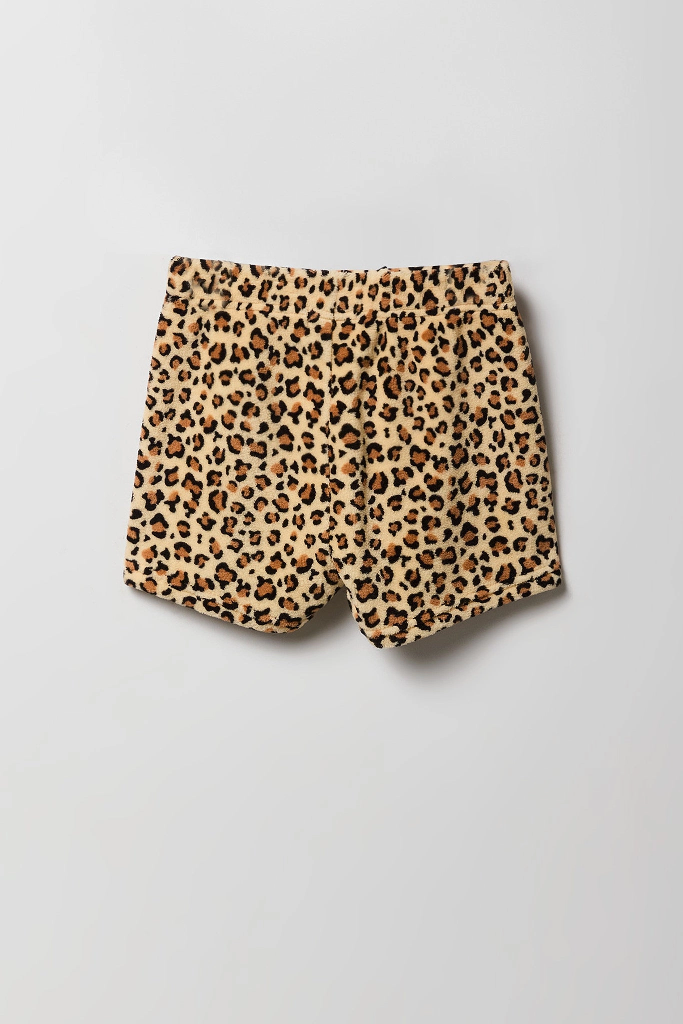 Ensemble pyjama avec t-shirt imprimé et short en peluche pour fille