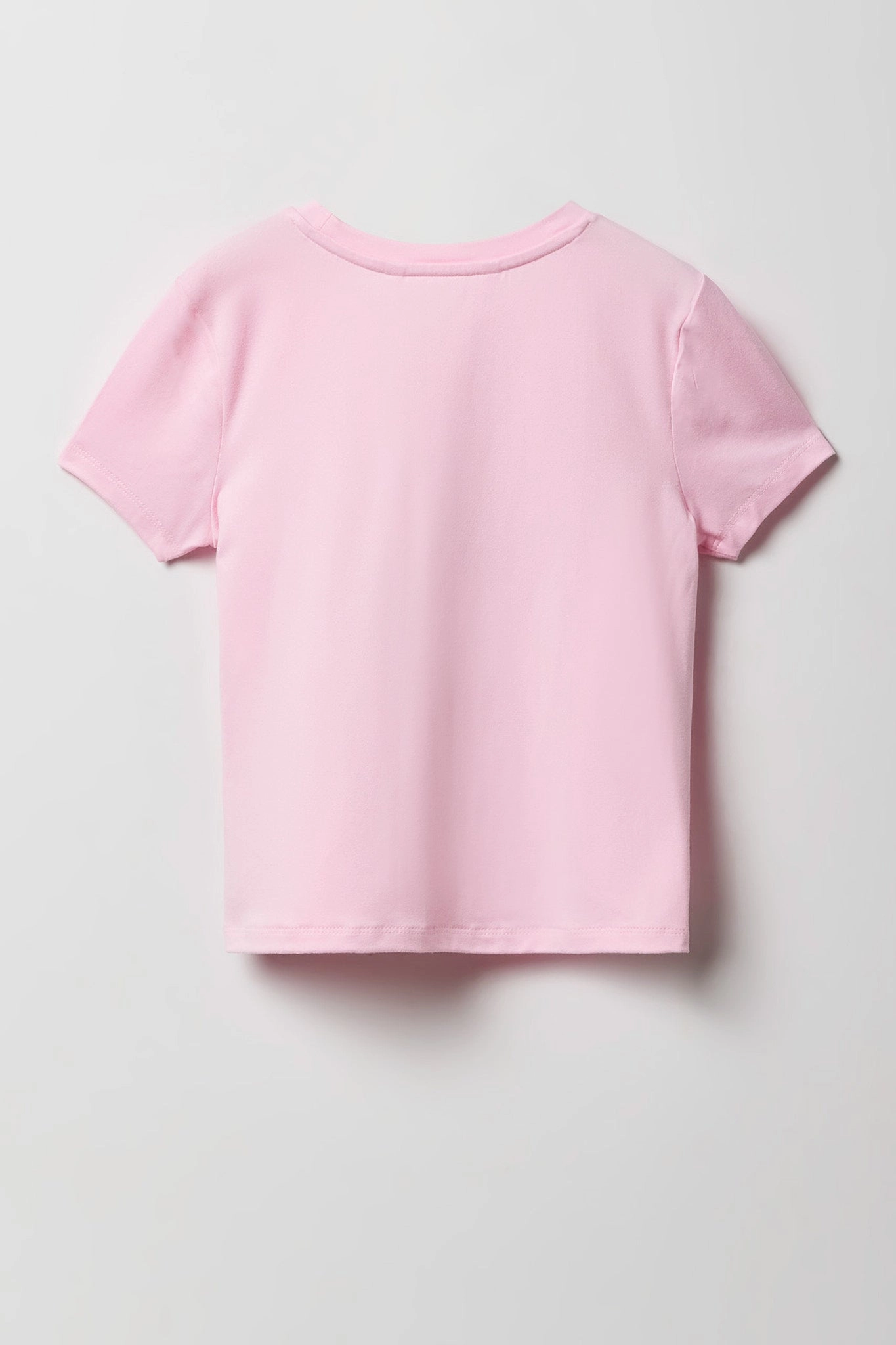 Ensemble pyjama avec t-shirt imprimé et short en peluche pour fille