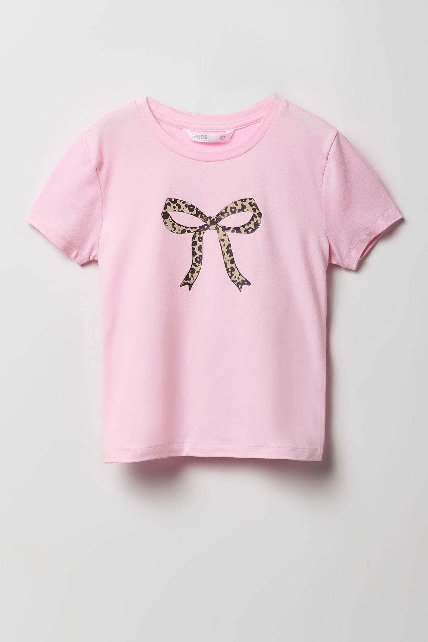 Ensemble pyjama avec t-shirt imprimé et short en peluche pour fille