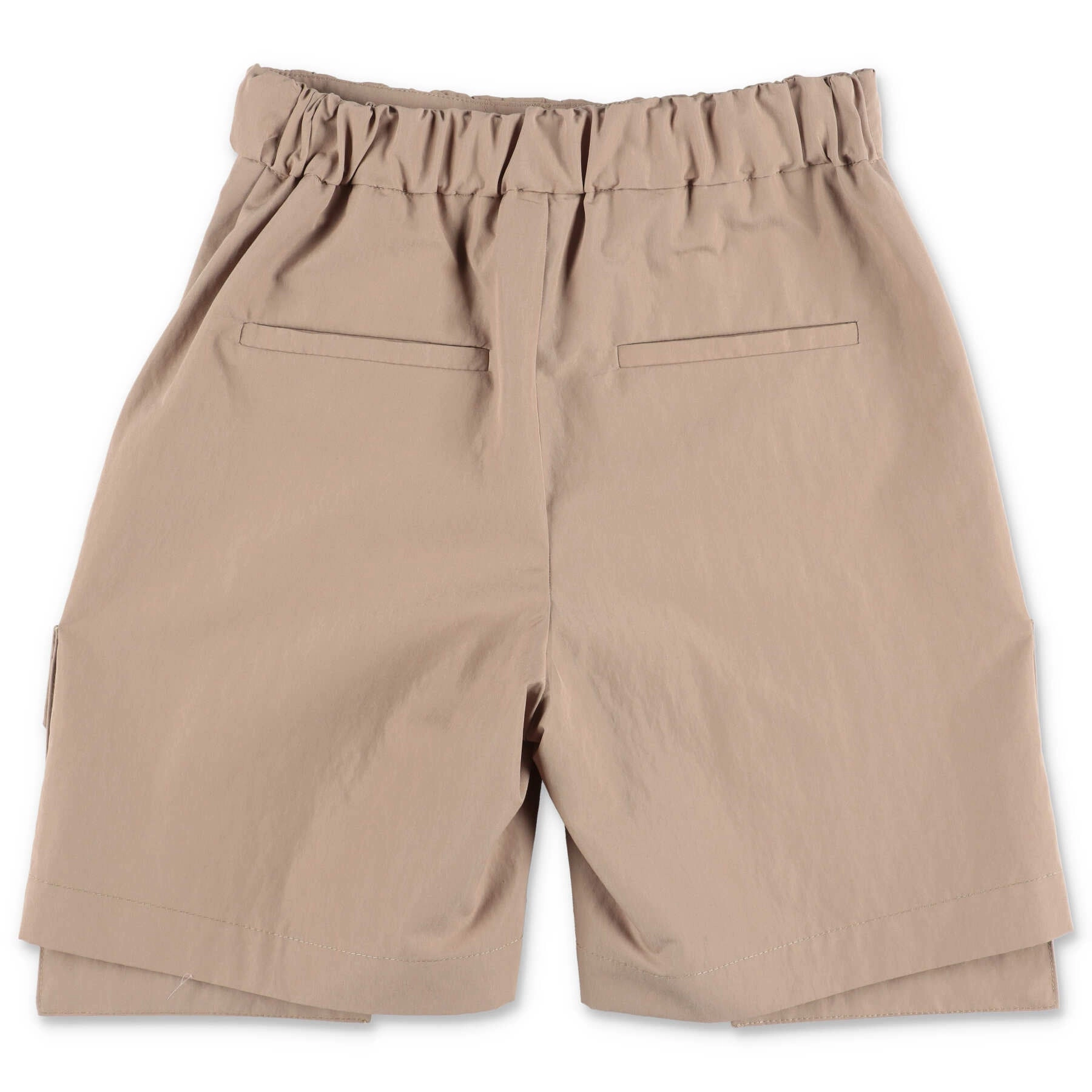 Fendi Kids Logo Embroidered Pocket Shorts