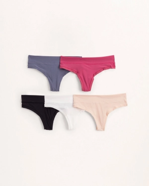 Flexible Fit Thongs - Pack of 5