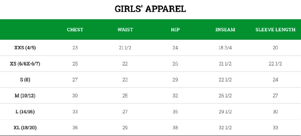 Girl's All Apparel Package w/ Pants