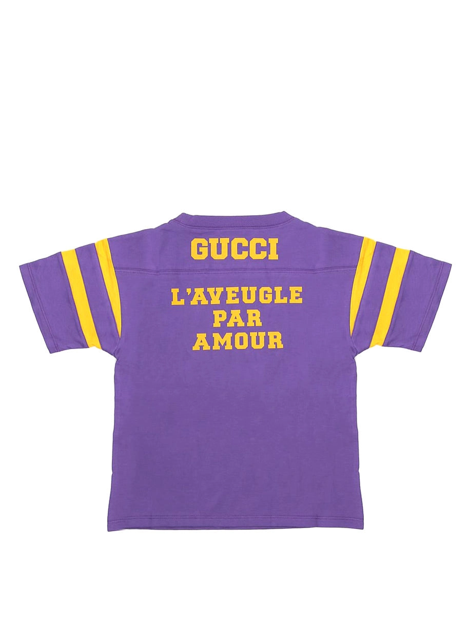 Gucci Kids 1921 Slogan Print T-Shirt