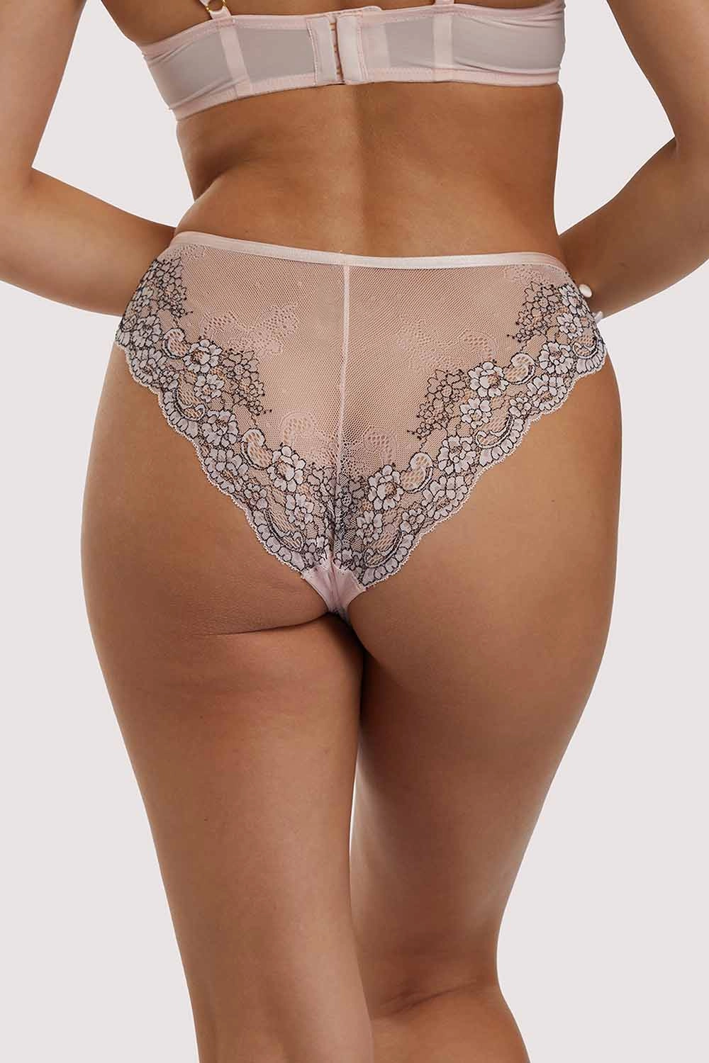 Jenny Graphic Lace Blush Brief