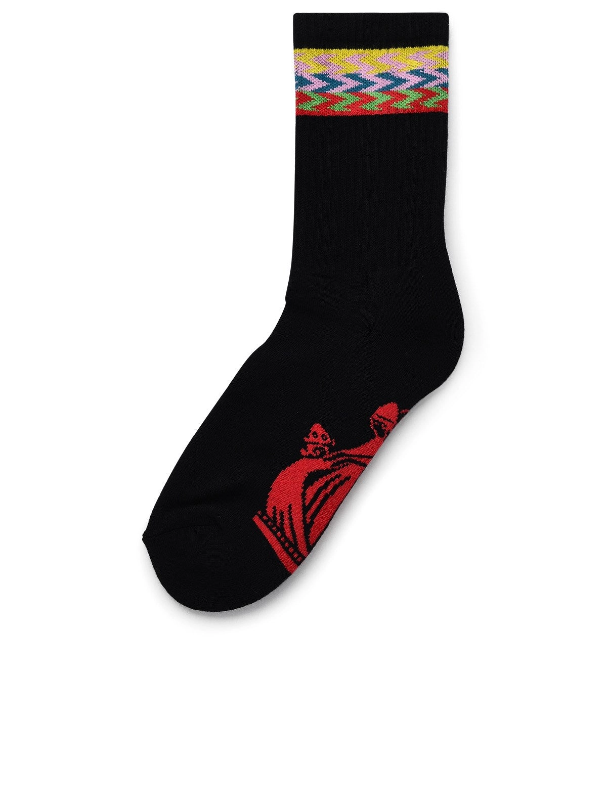 Lanvin Stripe-Detailed Ribbed Socks