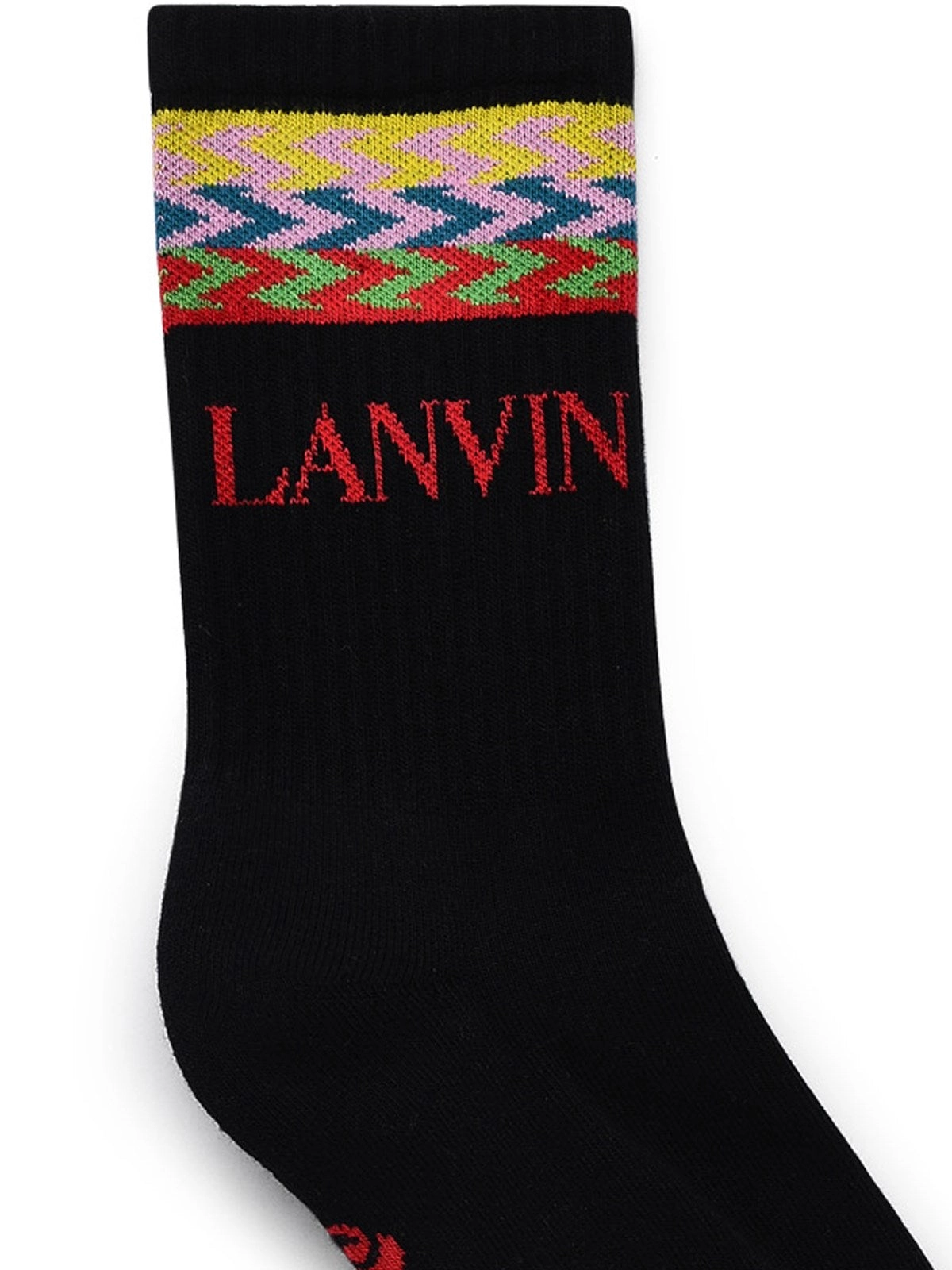 Lanvin Stripe-Detailed Ribbed Socks