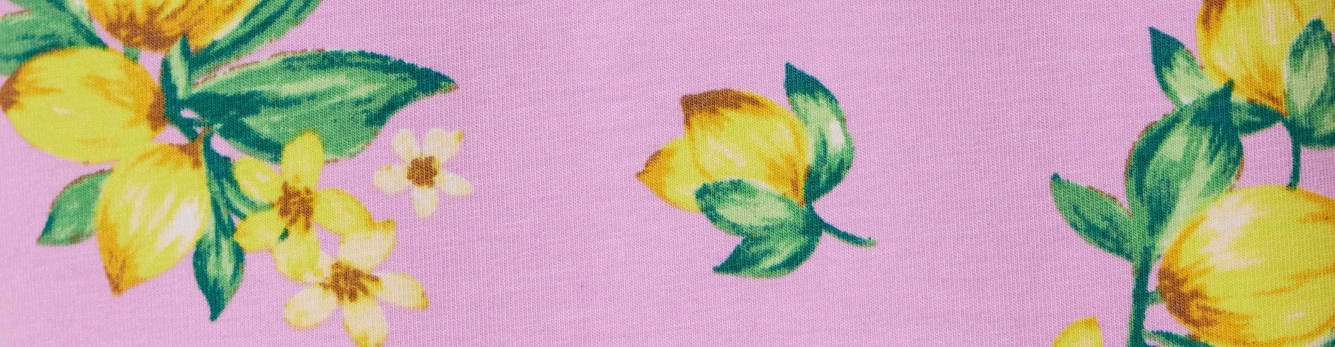 Lemon Blossom Pima Knit Nightgown