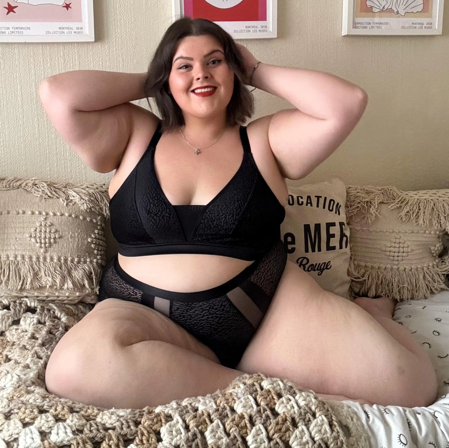 Leopard Bra