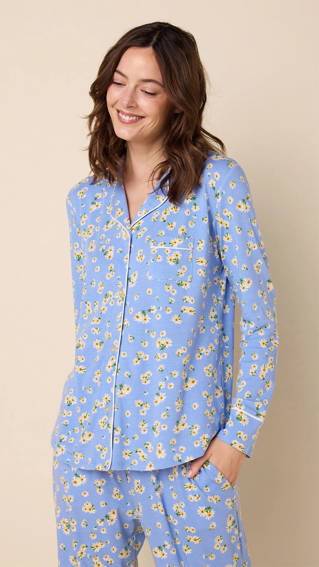 Marguerite Pima Knit Pajama