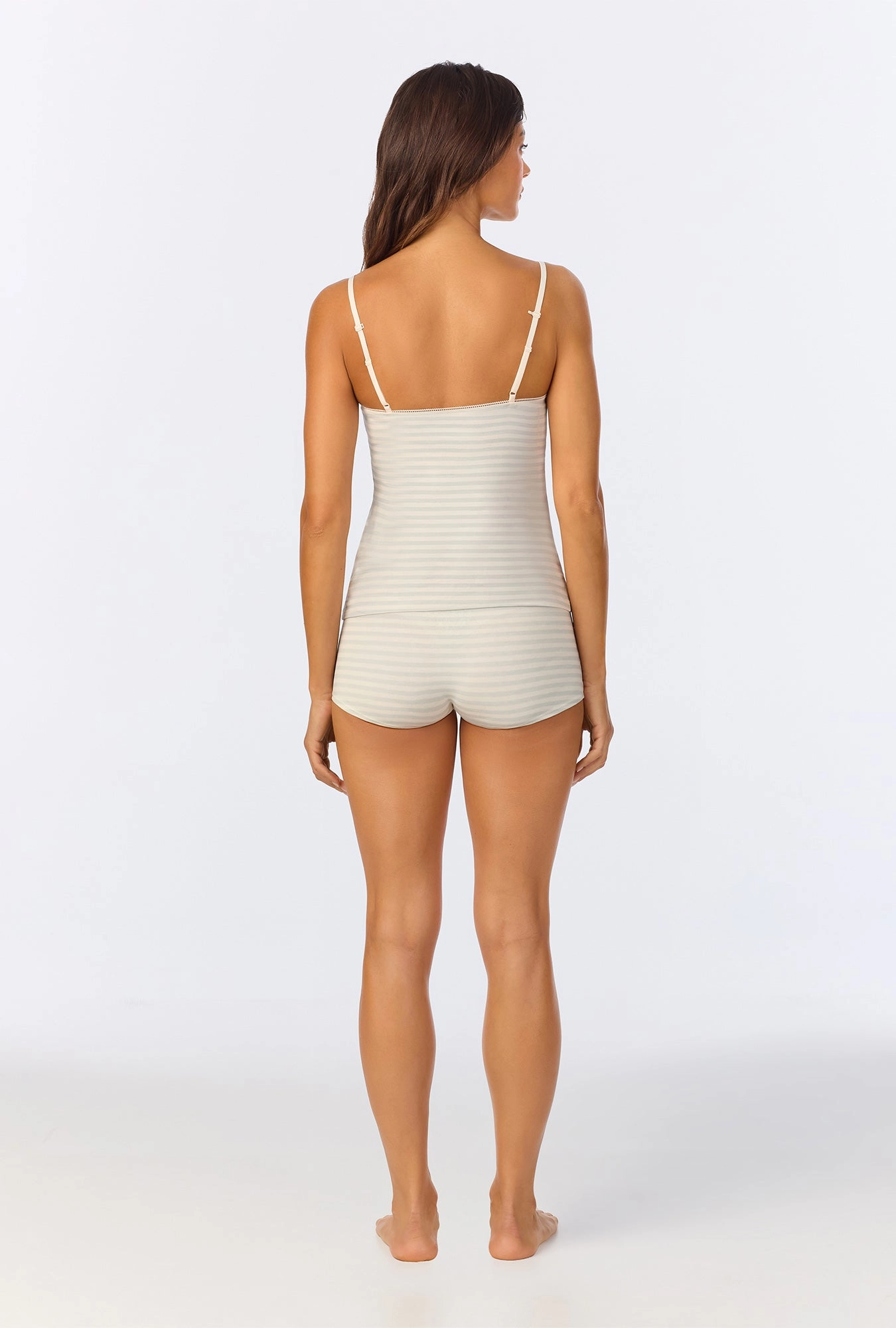 Mini Stripe Stretch Jersey Cami