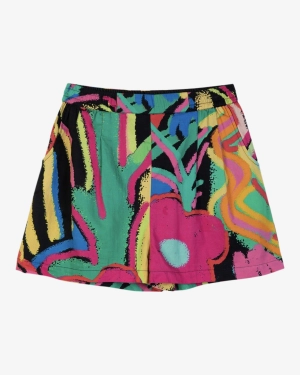Miss Pompom Jungle Holiday Shorts