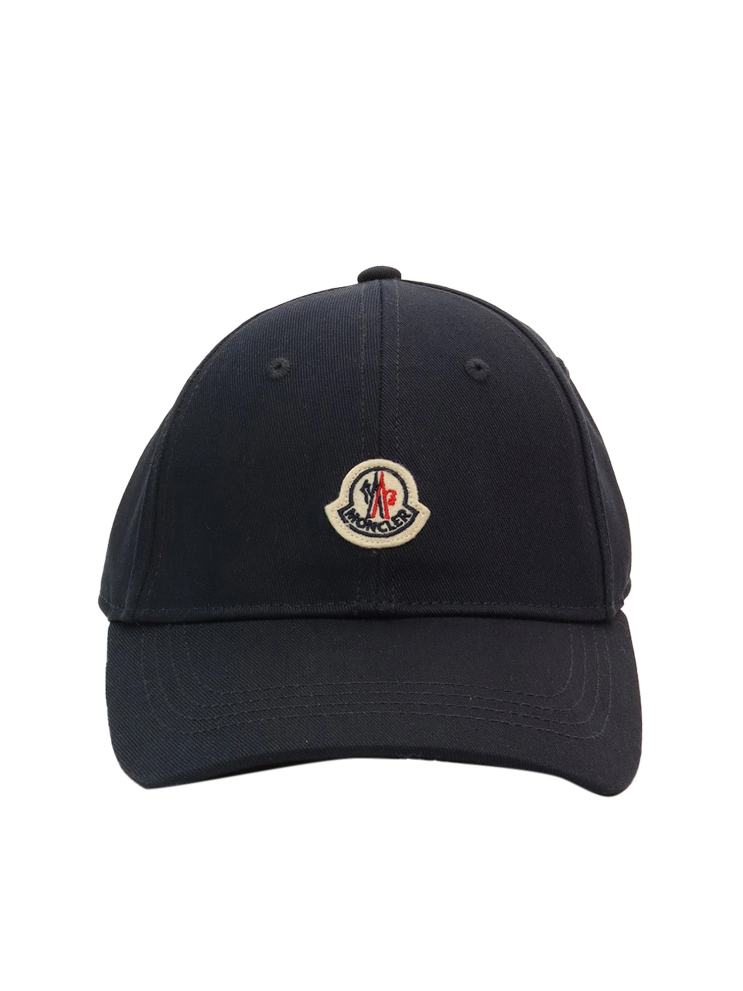 Moncler Enfant Logo Patch Baseball Cap