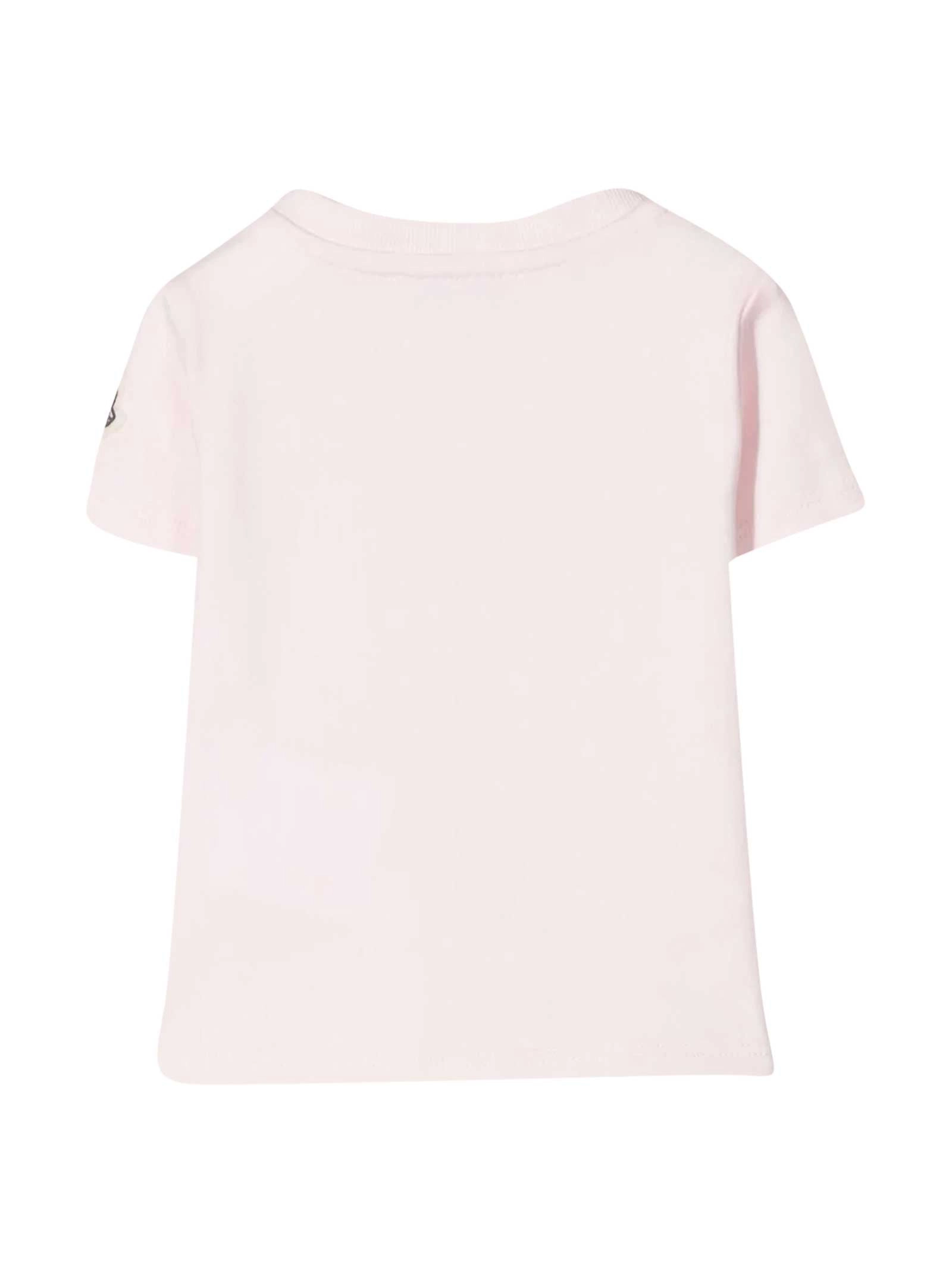 Moncler Enfant Logo Patch Crewneck T-Shirt