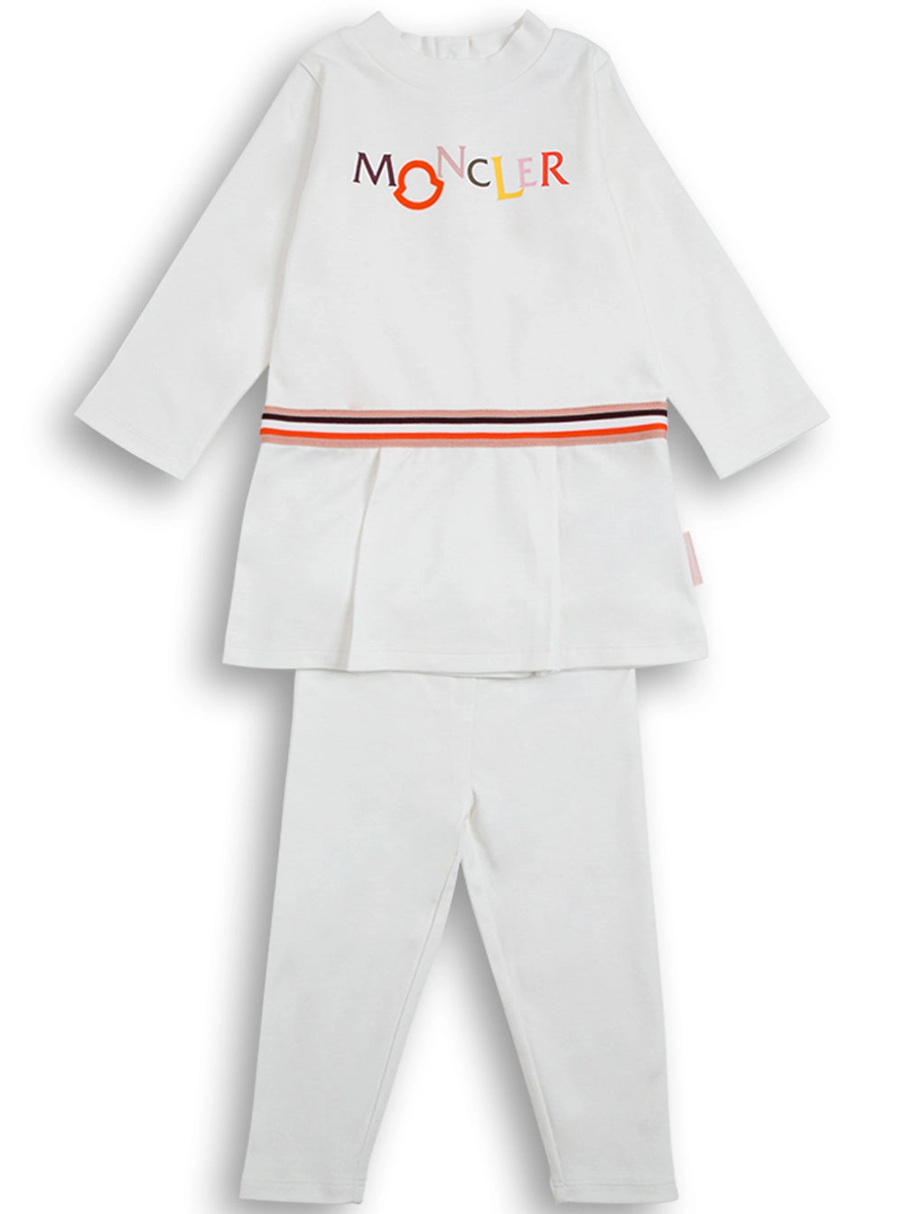 Moncler Enfant Logo Printed Two-Piece Set