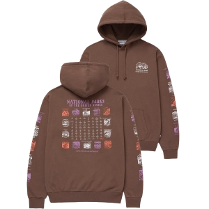 National Parks Pictograms Fill In Hoodie