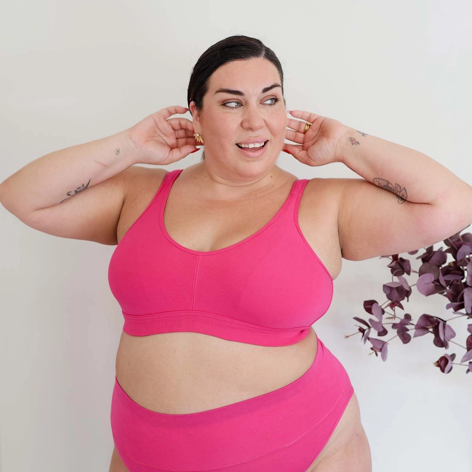 Organic Cotton Bra - Barbara