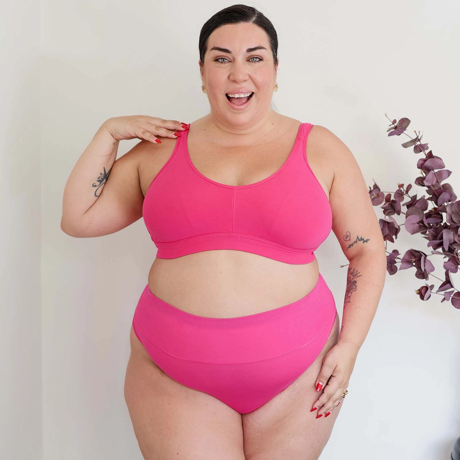 Organic Cotton Bra - Barbara