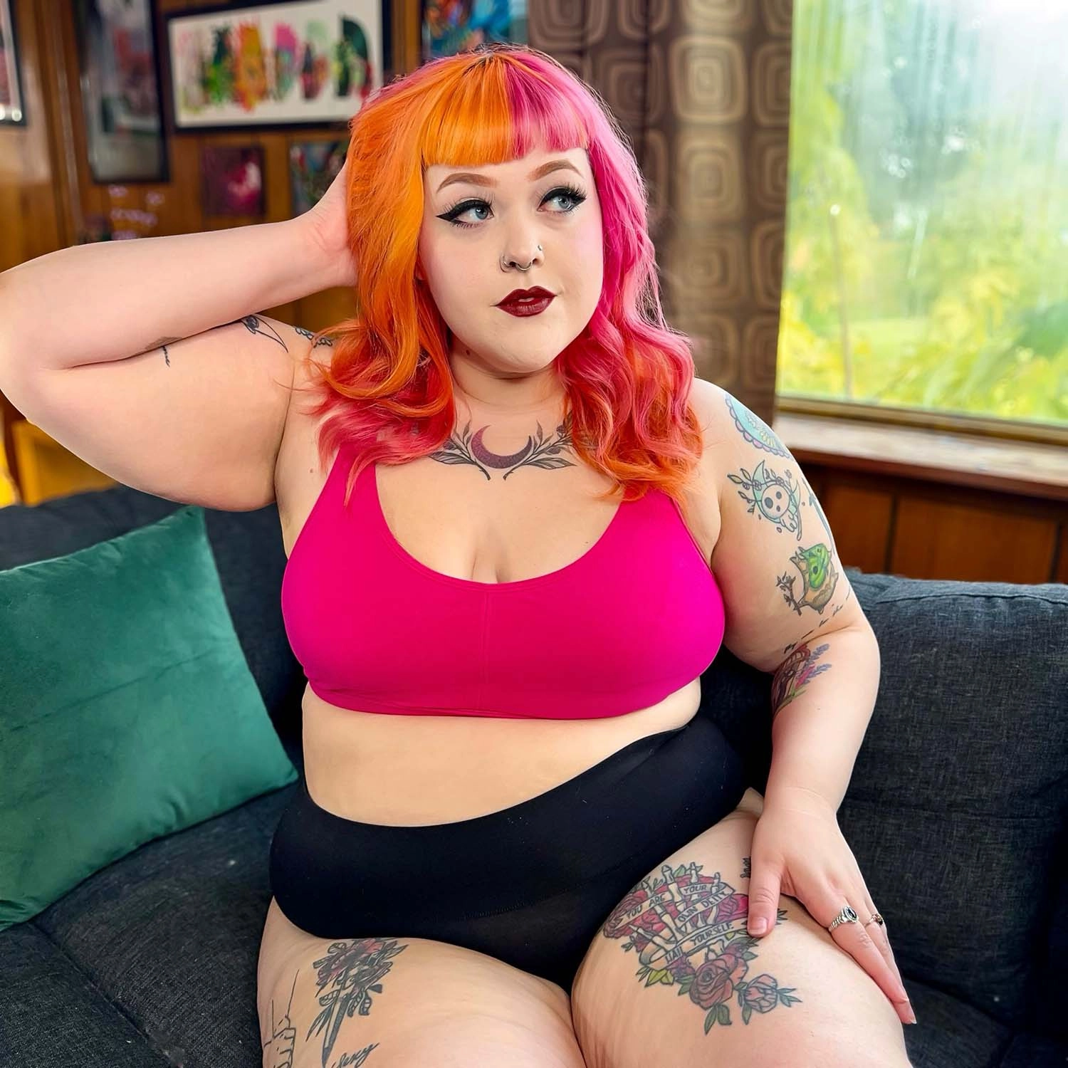 Organic Cotton Bra - Barbara