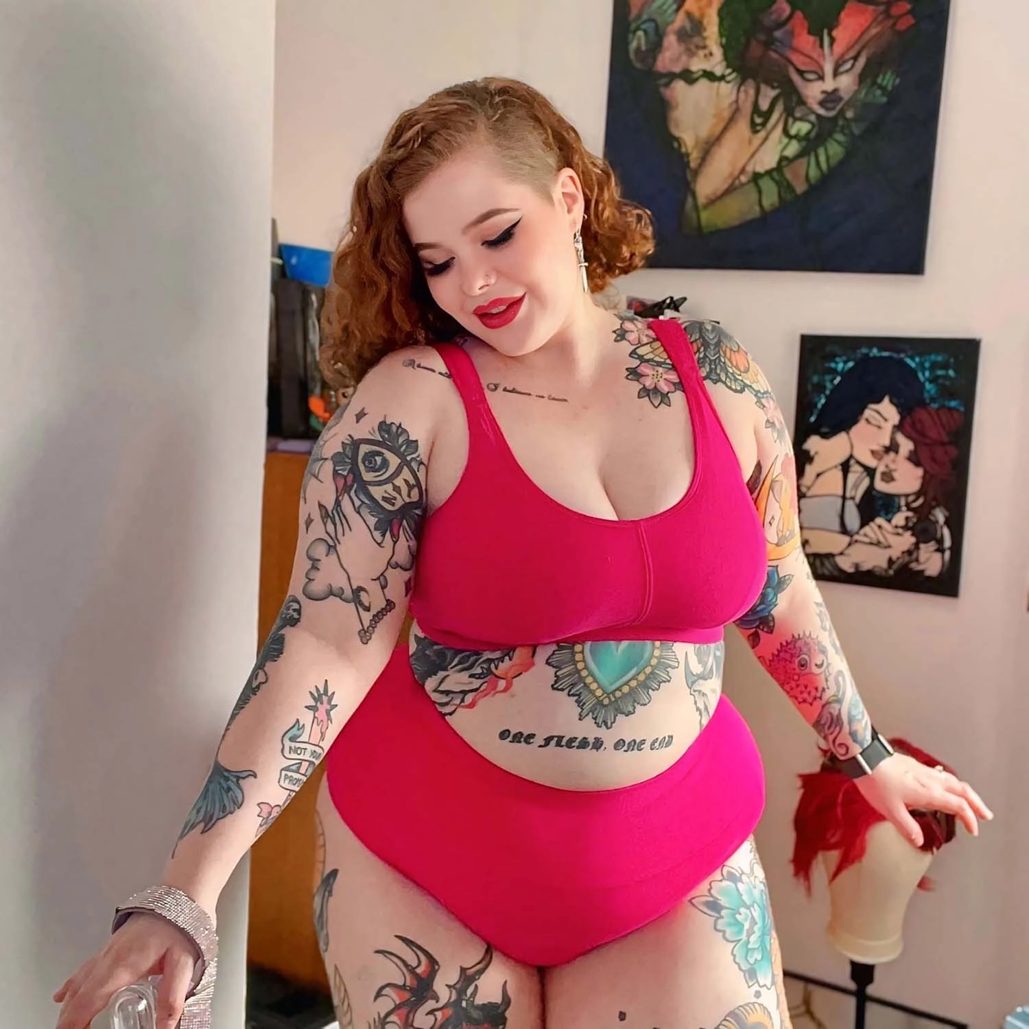 Organic Cotton Bra - Barbara