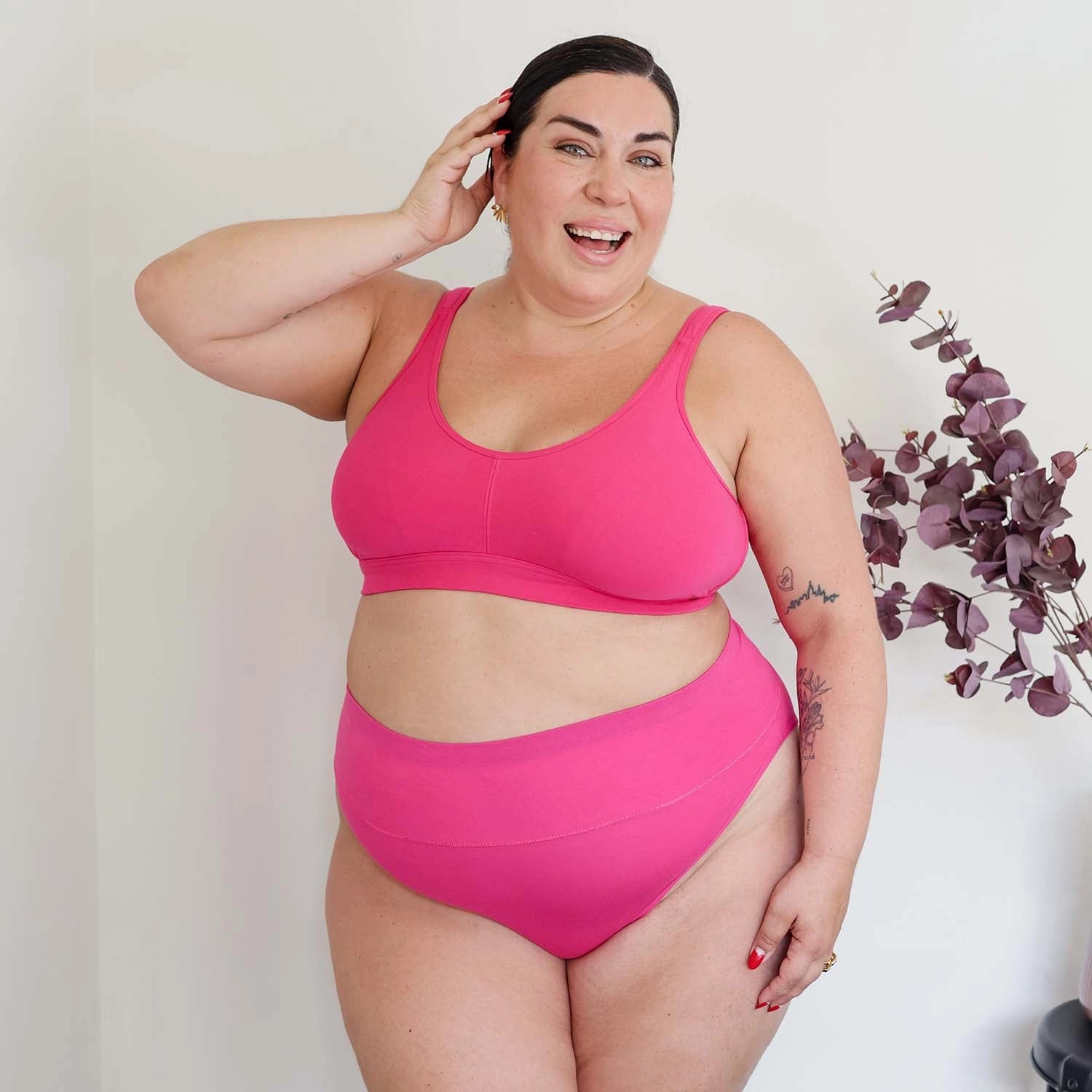 Organic Cotton Bra - Barbara